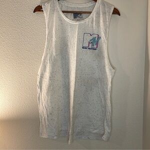 MTV low armpit tank top